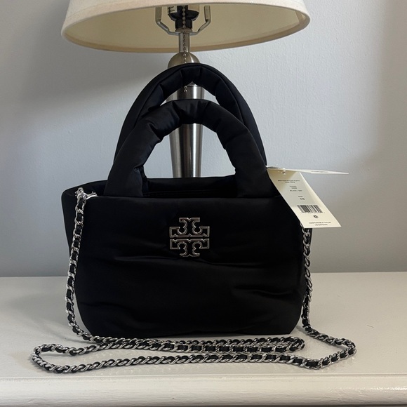 Tory Burch Black Padded Shoulder Bag - Picture 5 of 6